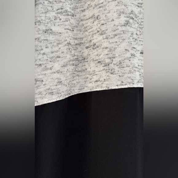 Express‎ Woman's Size XS Top Color Block Sheer Trim Long Sleeve Y2K - Picture 7 of 11